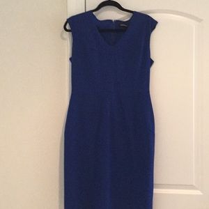 Ellen Tracy Royal Blue sleeveless dress Size 8